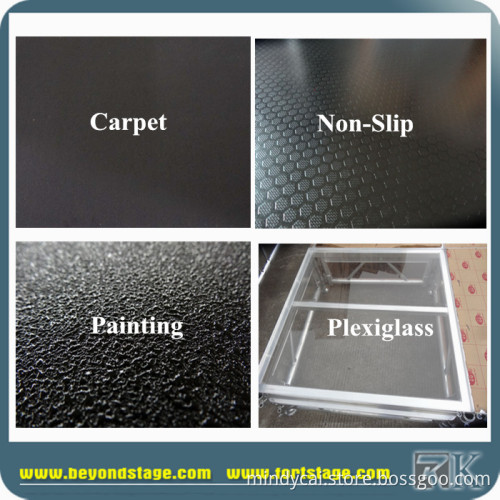 2017 Portable aluminum stage on hot selling